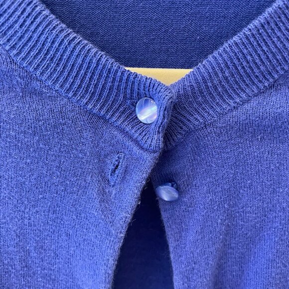 J. Crew Women's Lightweight Purple Blue Jackie Cardigan | S - Picture 2 of 4